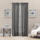 Portland Crushed Taffeta Tailored Panel, Grey, 48" X 63"
