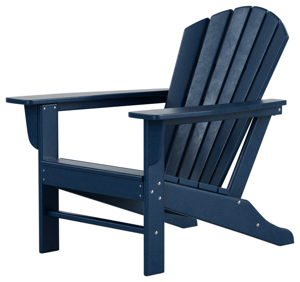 WestinTrends Outdoor Patio Adirondack Chair, Fire Pit Chairs, Navy Blue