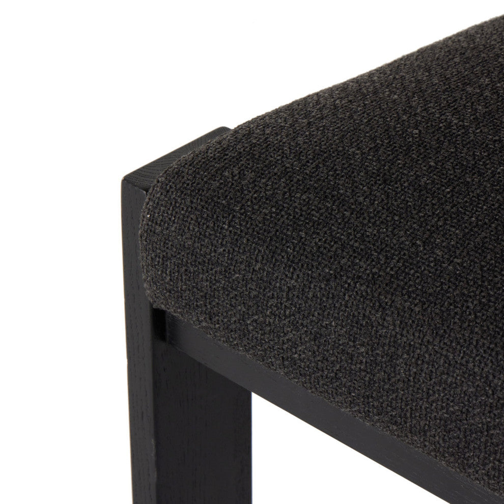 Roxy Dining Chair Gibson Black, Brushed Ebony Oak