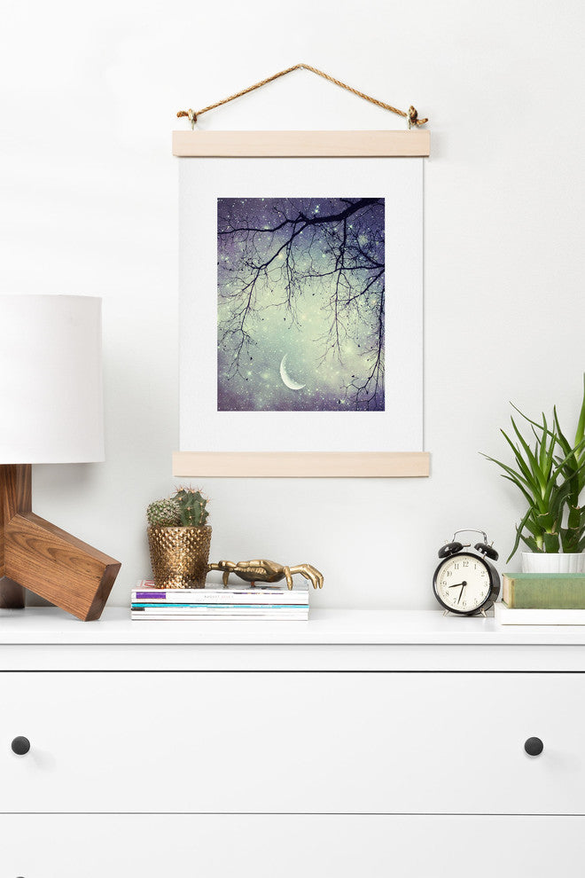 Deny Designs Shannon Clark Diamonds In The Sky Art Print