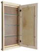 Angela On the Wall   Cabinet 49.5h x 15.5w x 6.25d, Unfinished