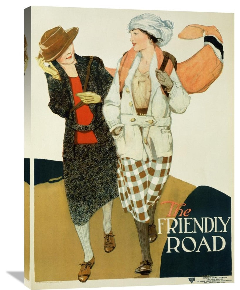 Ywca / The Friendly Road, 27"X36"