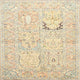 Ahgly Company Indoor Square Traditional Area Rugs, 3' Square