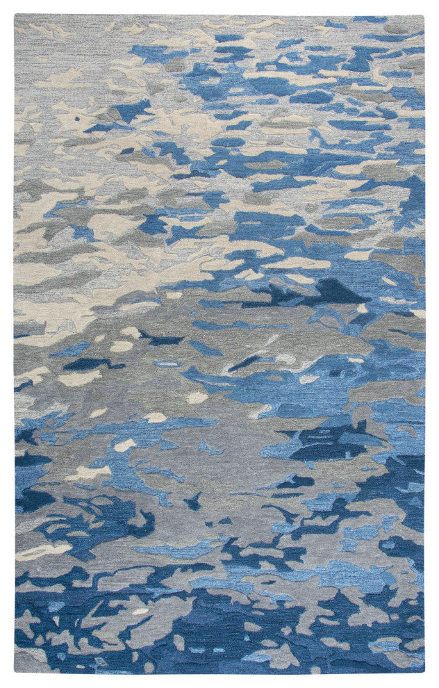 Rizzy Home VOG108 Vogue Area Rug 5'x8' Blue