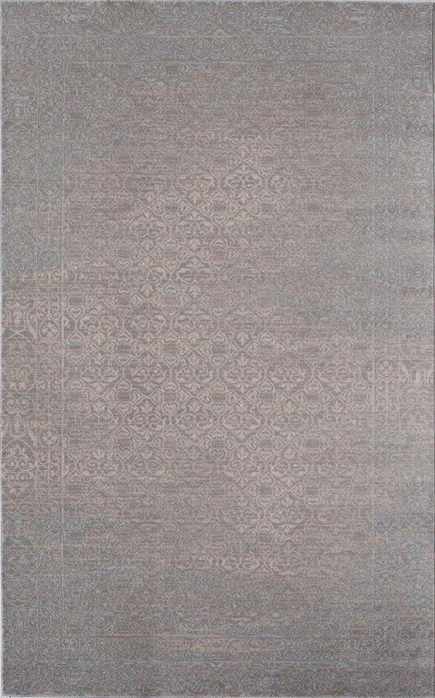 Wilshire Rug, Blue Gray, 5'x8'