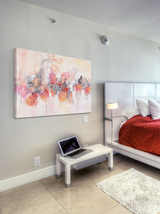 Petal Patch II Print on Canvas, 76x51 cm