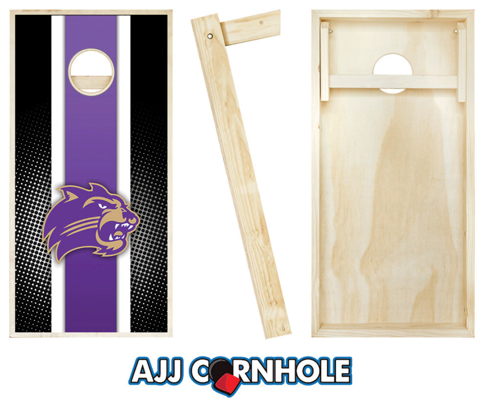 Western Carolina Striped Cornhole Set
