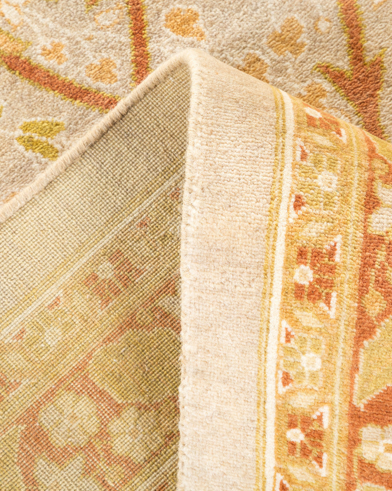 Caroline, One-of-a-Kind Hand-Knotted Area Rug Ivory, 8'2"x10'4"