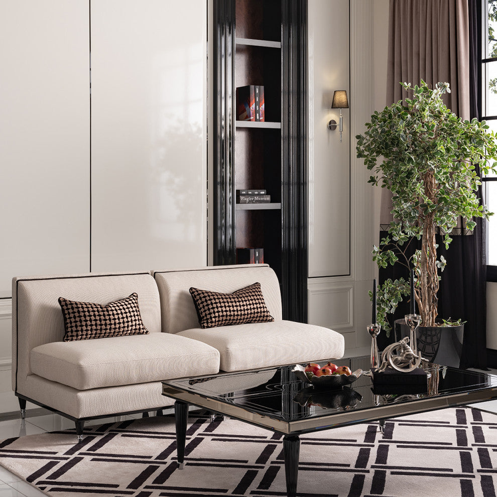 La Francaise Cocktail Table Black Ice