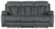 40" Modern Gray Fabric Sofa