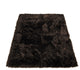 Classic Brown Bear Faux Fur Rectangle Rug, 28"x43"