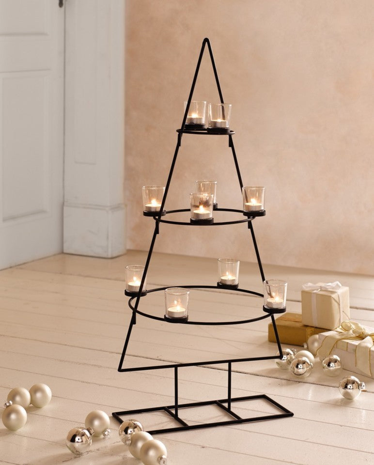 Christmas Tree Tealight Candle Holder, 36"