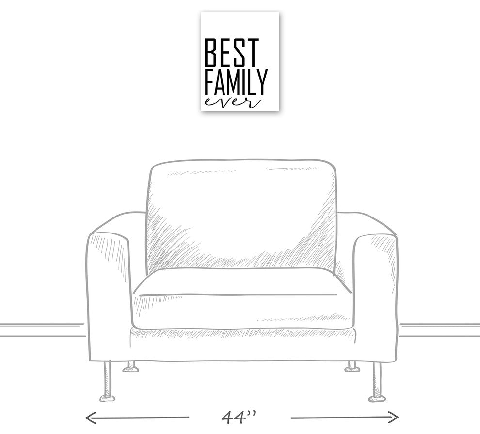 Best Family Ever Wall Art, Canvas