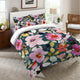 Laural Home Deep Flora King Duvet Cover