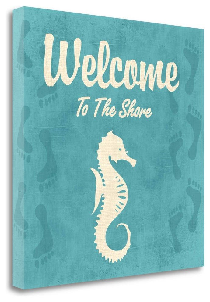 "Welcome To The Shore" By Piper Ballantyne, Giclee Print on Gallery Wrap Canvas