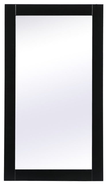 Alice Vanity Mirror, 18"x32", Black