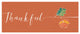 "Underlined Fall III Color" Digital Paper Print by Veronique Charron, 42"x18"