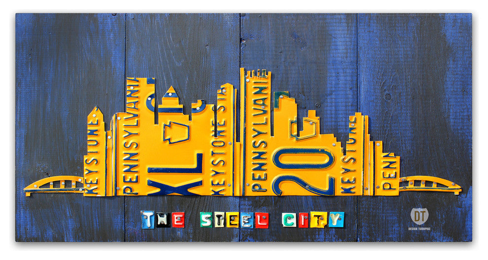 "Pittsburgh Skyline" Canvas Art by Design Turnpike