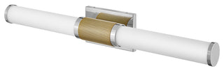 Hinkley Zevi Large Led Vanity, Polished Nickel