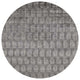 Ahgly Company Indoor Round Mid-Century Modern Area Rugs, 5' Round
