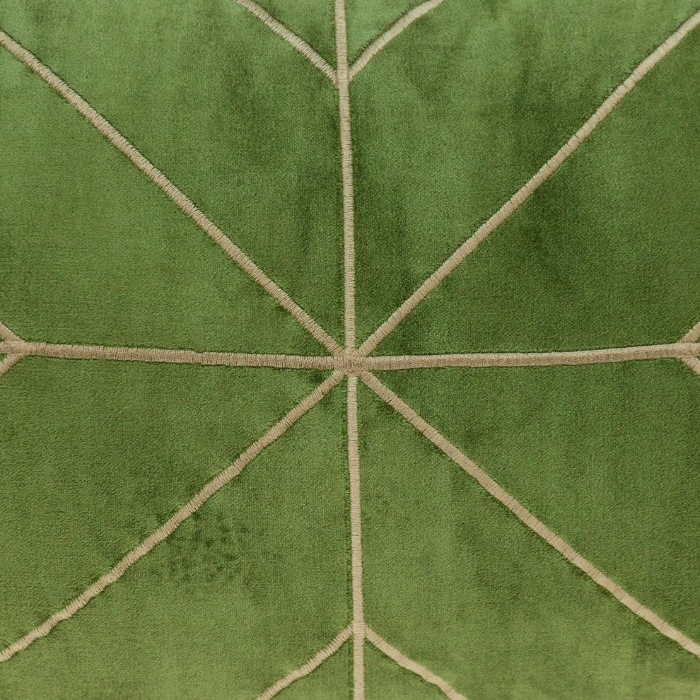 Parkland Collection Zella Olive Throw Pillow, Square