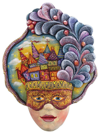 Carnival Mask Door Hanger