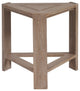 Triangular End Table