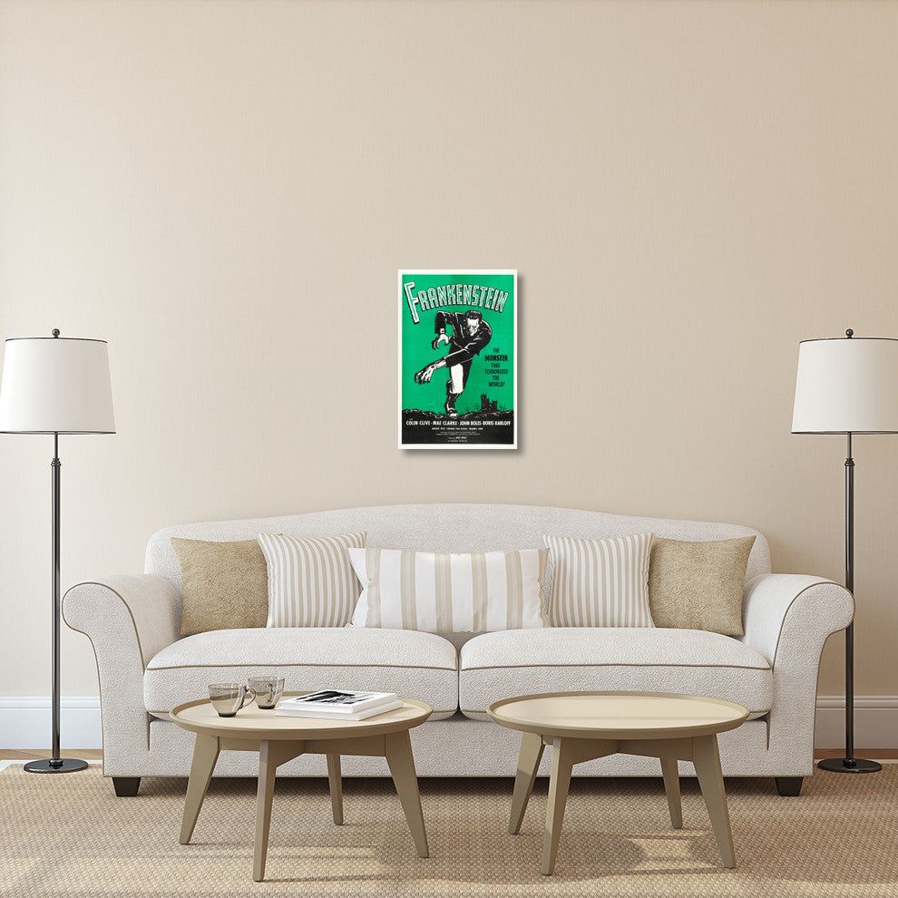 "Frankenstein Rerelease 1960" Canvas by Hollywood Photo Archive, 20x30"