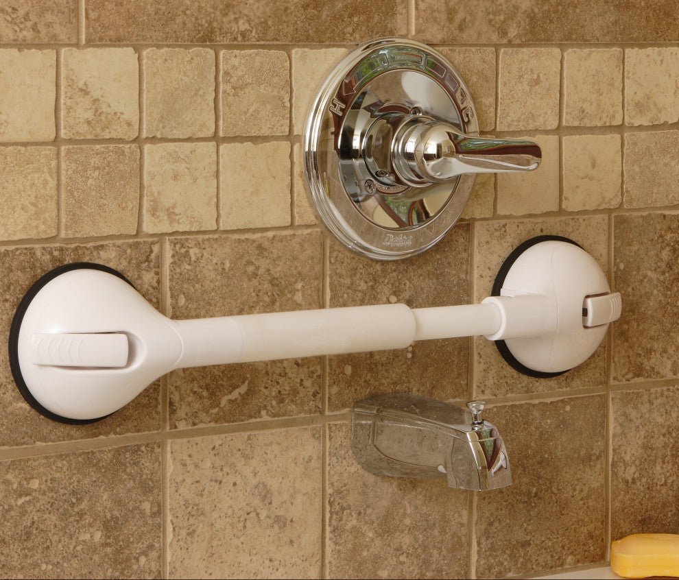 Telescoping Portable Suction Grab Bar, Medium