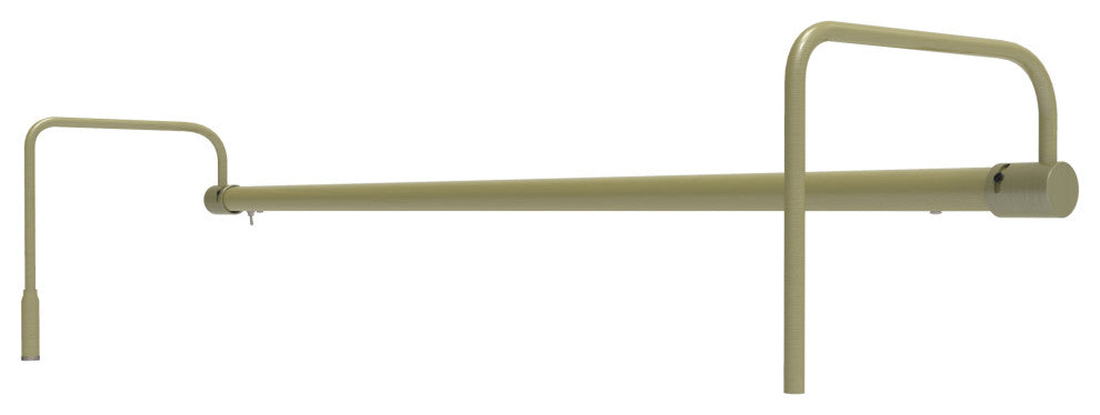 Cocoweb Slim Line LED Picture Lights, Dimmable, Plug-In, Antique Brass, 30"