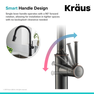Sellette Pull-Down Kitchen Faucet, Spot-Free Stainless Steel, Soap Dispenser