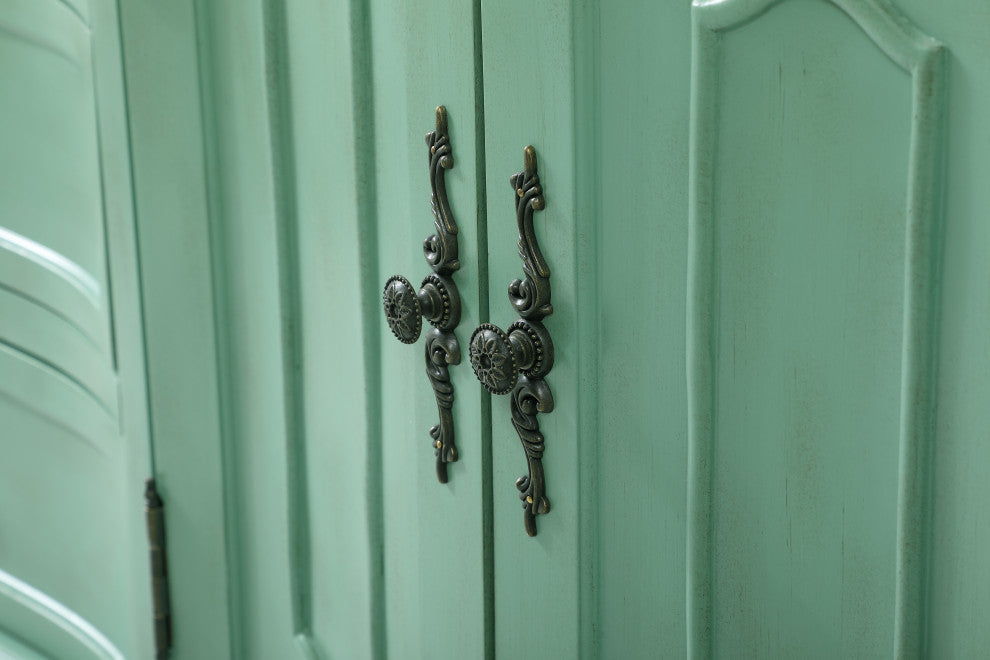 Bathroom Vanity, Vintage Mint, 60", Single Sink
