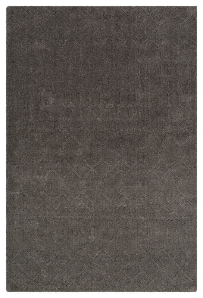 Surya Taraash TRH-2302 2'6"x8' Rug, Charcoal