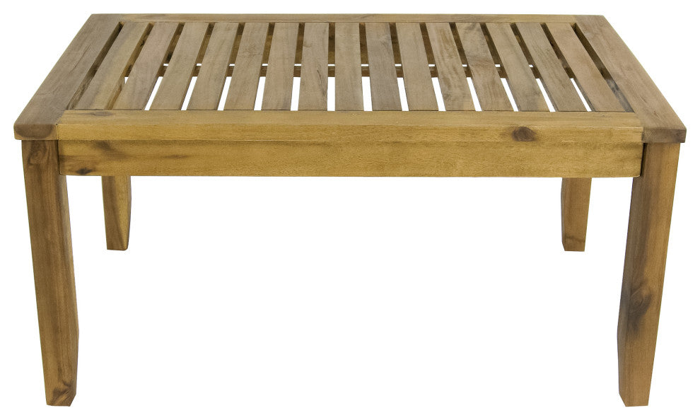 Sunnyside 4-Piece Outdoor Patio Furniture Set, Solid Acacia Wood