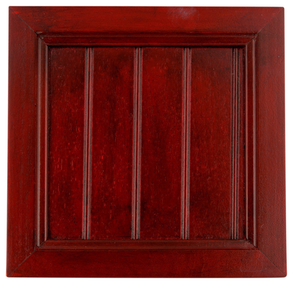 Eagle Furniture 84" Tall, Double Wide Coastal Bookcase, Burnt Cinnamon