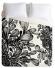 Deny Designs Julia Da Rocha Wild Leaves Duvet Cover - Lightweight