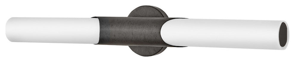 Hinkley Grace Bathroom Vanity Light, Textured Black Oxide, Large