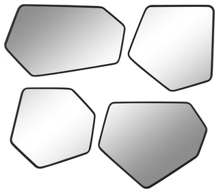 Uttermost Linneah Black Mirrors, Set/4