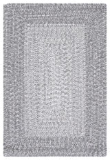 Safavieh Braided BRA220 Rug Machine-Washable, Grey, 2'x3'