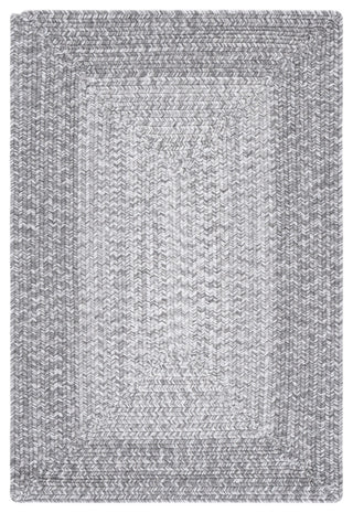 Safavieh Braided BRA220 Rug Machine-Washable, Grey, 2'x3'
