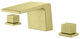 2-Handle Deck-Mount Roman Tub Faucet, Brushed Gold