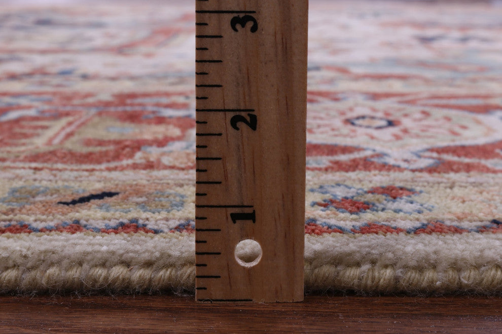 7' 11" X 10' 0" Handmade Persian Fine Serapi Wool Rug - Q16040