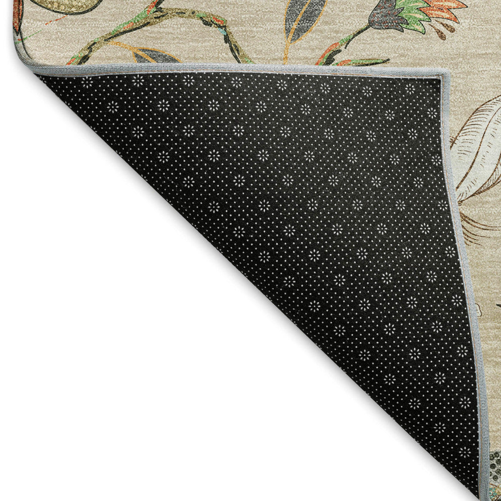 Addison Premium Washable Mayfield AMF174 beige 5' x 7'6" Rug