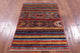 2' 8" X 4' 0" Super Kazak Khorjin Hand-Knotted Rug Q11002