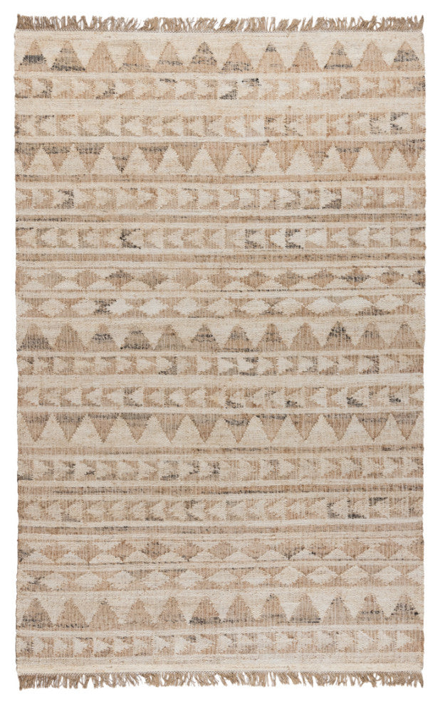 Classic Home Solana Distressed Ivory Natural 8x10 Rug