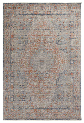 Weave & Wander Gilford Blue 2'8"x8' Power Loomed Area Rug