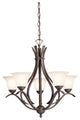 Chandelier 5-Light, Tannery Bronze