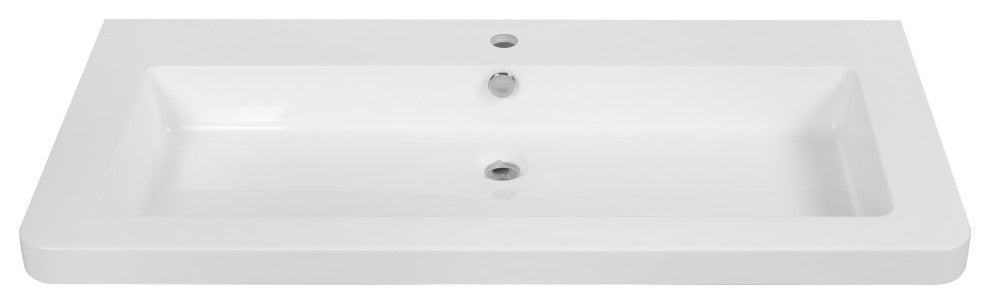 42" Solid Surface Resin Streamline K-0990-42 Vanity Top