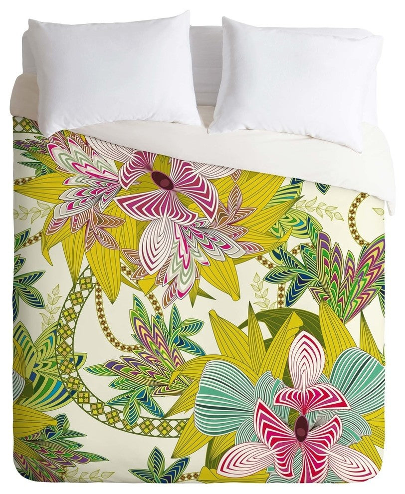 Deny Designs Sabine Reinhart Life Is Music Duvet Cover - Lightweight
