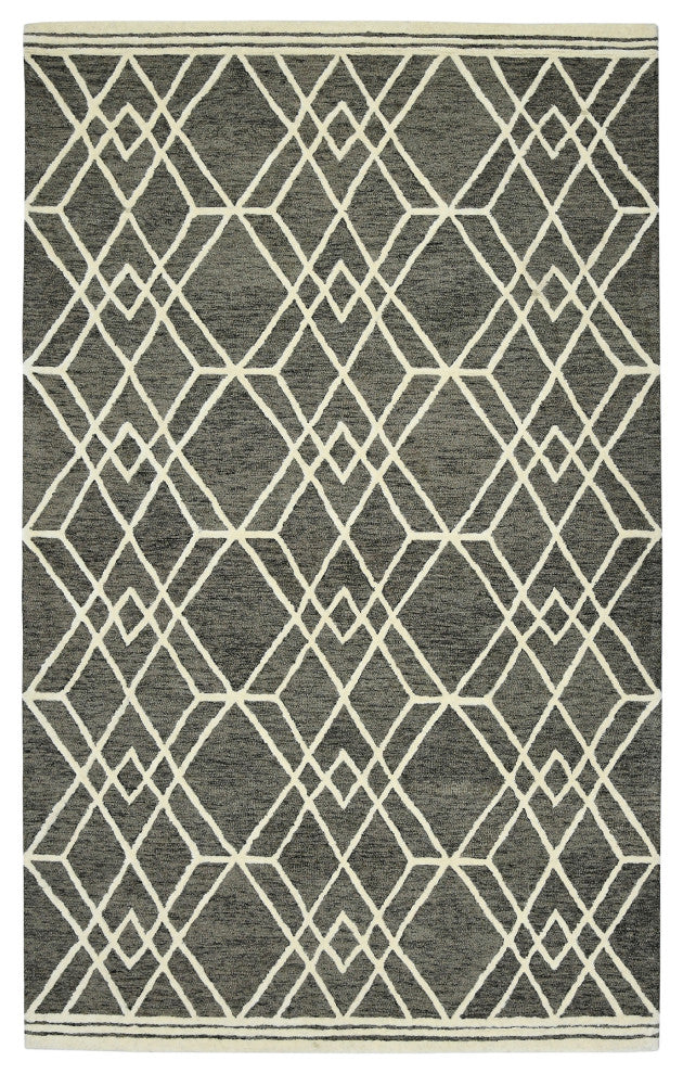 Vista Duncan Area Rug, Taupe, 9' x 13', Geometric